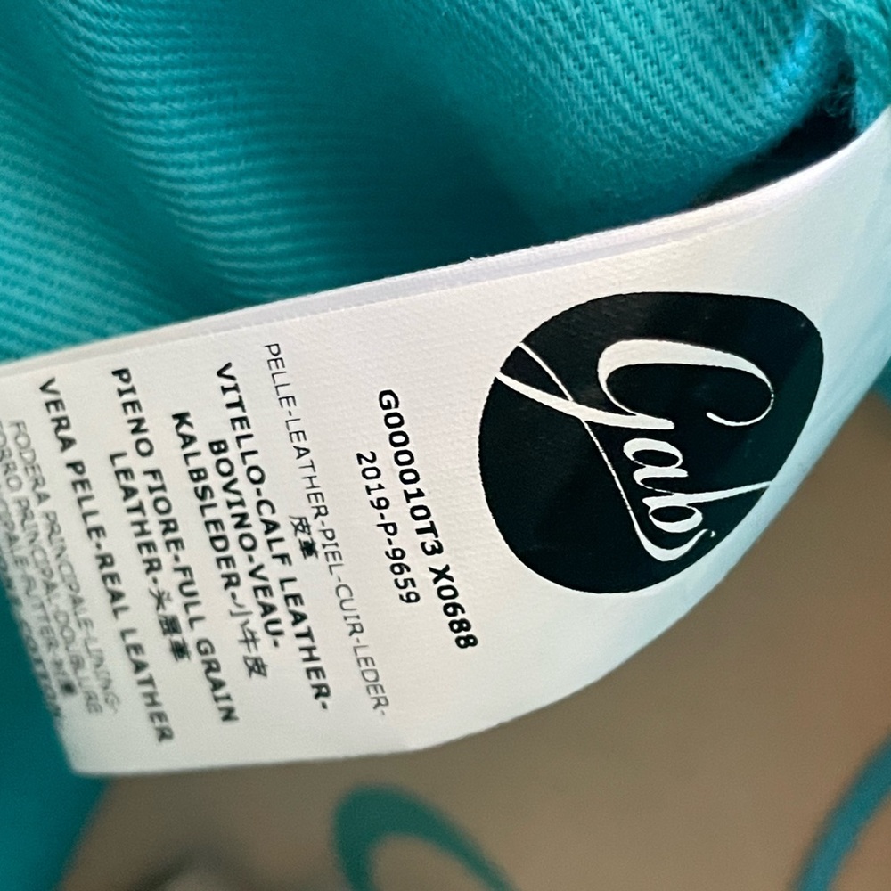 GABS G43 BORSA LEATHER PATCHWORK CONVERTIBLE CROS… - image 16